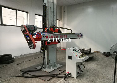 automatic stainless steel cylinder dish head polishing buffing machine